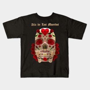 Dia De Los Muertos - Key To Your Heard Kids T-Shirt